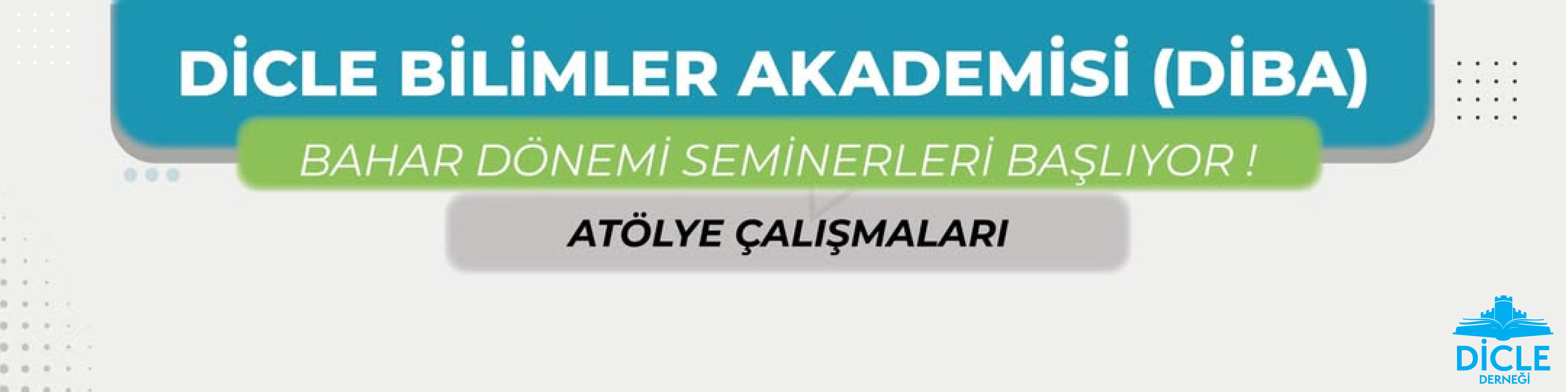Dicle Bilimler Akademisi (DİBA) Bahar Dönemi Seminerleri Başlıyor